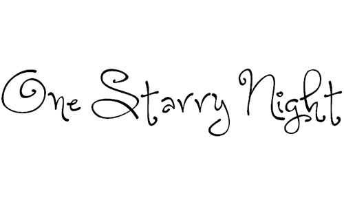 One Starry Night font