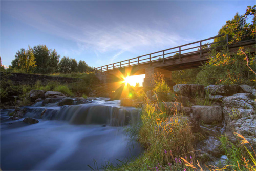 Sunset at Kuuskoski