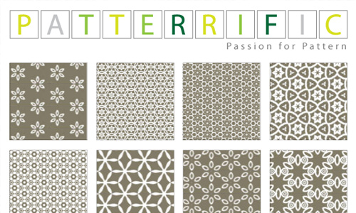 Seamless Patterns Grey Symphony