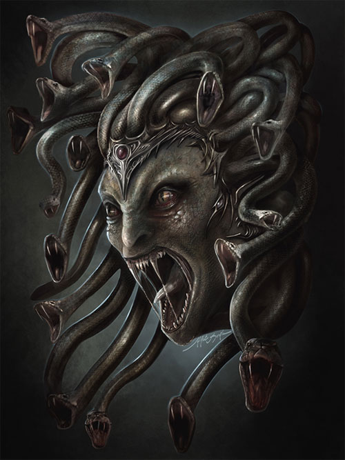 Medusa art