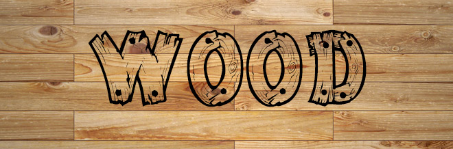 30 Awesome Examples of Free Wood Font