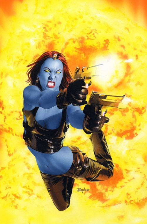 Mystique 12 Cover Painting