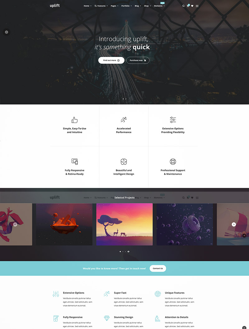 multipurpose themes responsive