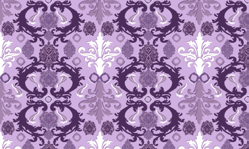 Lavender Damask