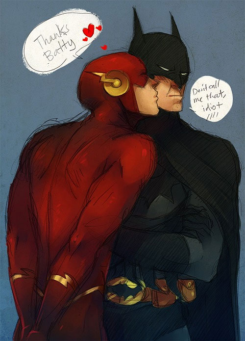 .Batman x Flash Collab.