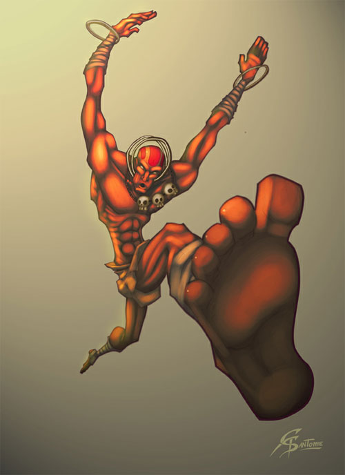 Dhalsim Street Fighter Tribute