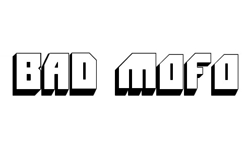 Bad Mofo font