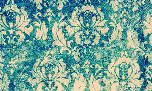 Grunge Damask Wallpaper