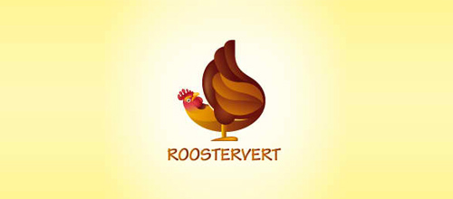 Roostervert logo