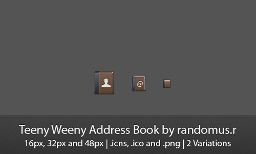 Teeny Weeny Address Book