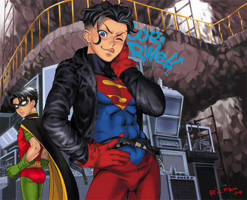 23 Powerful Superboy Illustration Artworks Naldz Gr