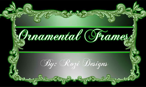 Ornamental Frames