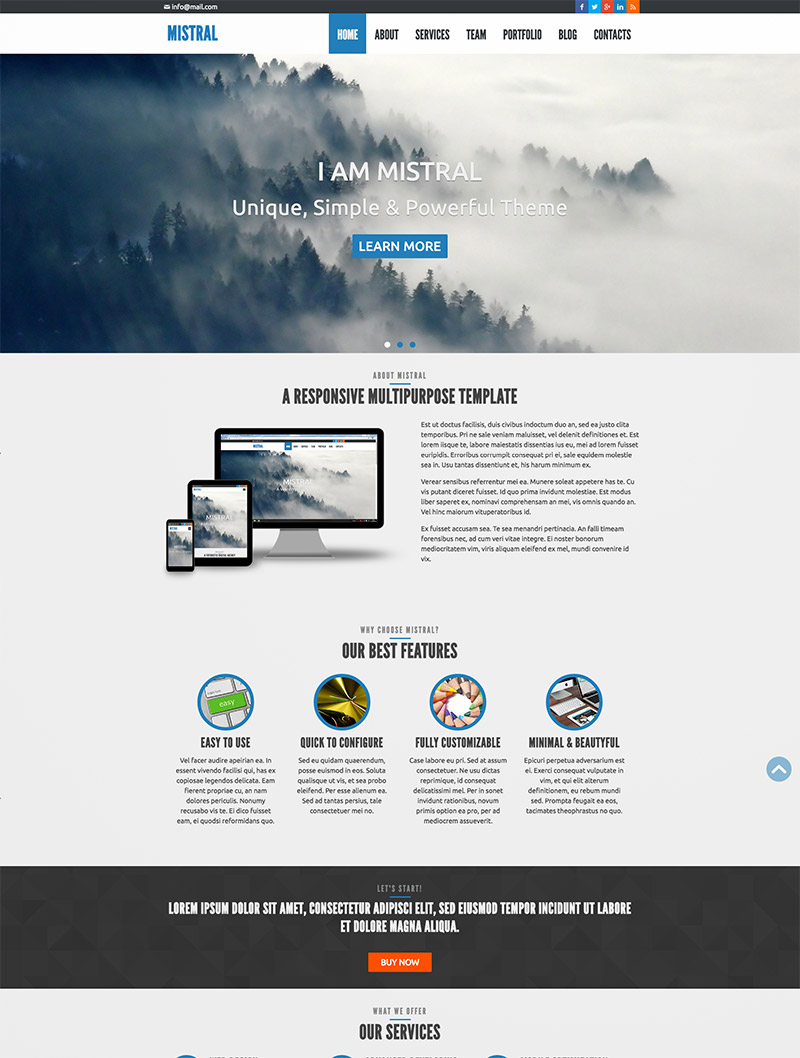 wordpress themes free customizable for artists