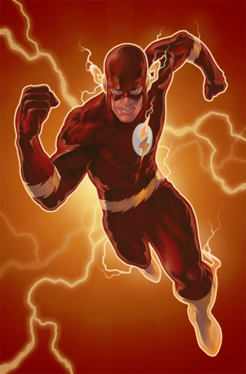 The Flash colored