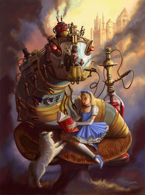 Steam Punk Alice in Wonderland