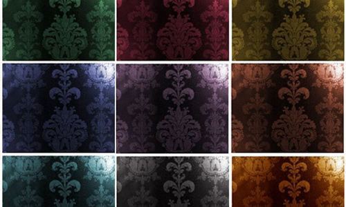 Damask Pattern Dark