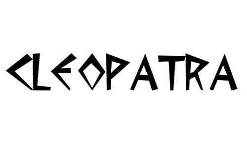 cleopatra font