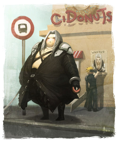 Final Fat-assy - Sephiroth