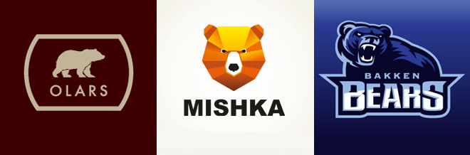 30 Lovable Designs of Bear Logo for your Inspiration