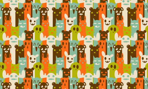 30+ Fun and Creative Character Pattern Designs | Naldz Graphics