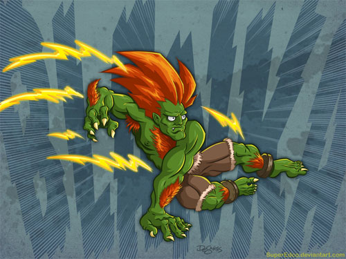 Street Fighter - Blanka by KingAngel-Z on DeviantArt