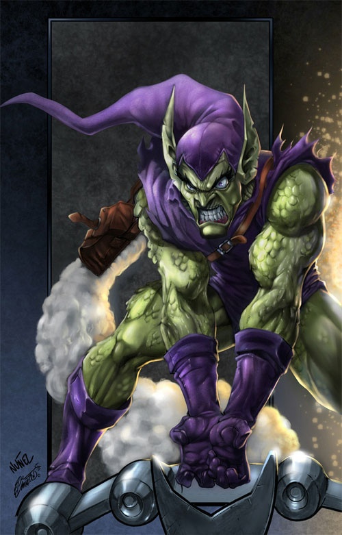 Green Goblin colors