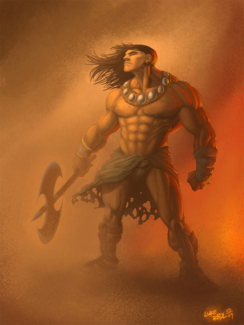 Conan concept painting