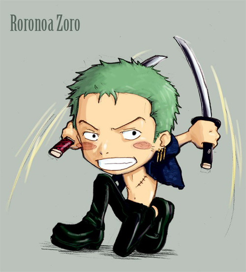 Chibi Zoro::One Piece