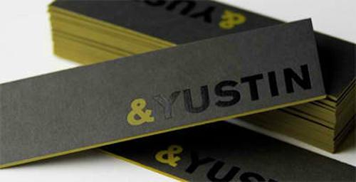 Business Card for: &Yustin