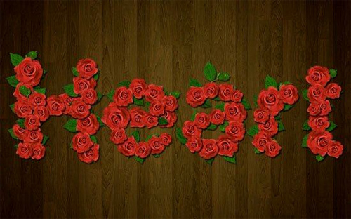 Velvet Roses Text Effect