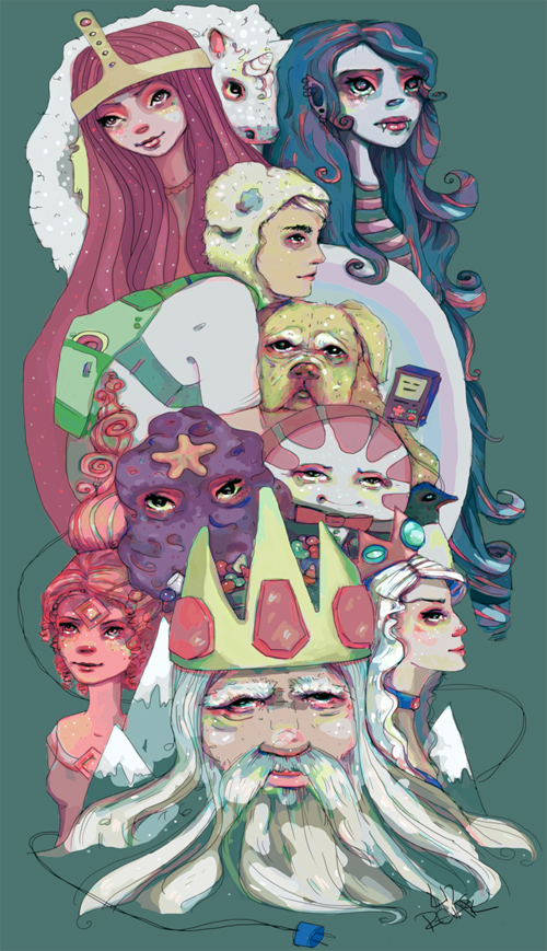 Adventure Time illustration