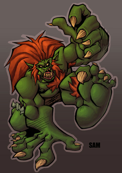 Sams blanka colored by me