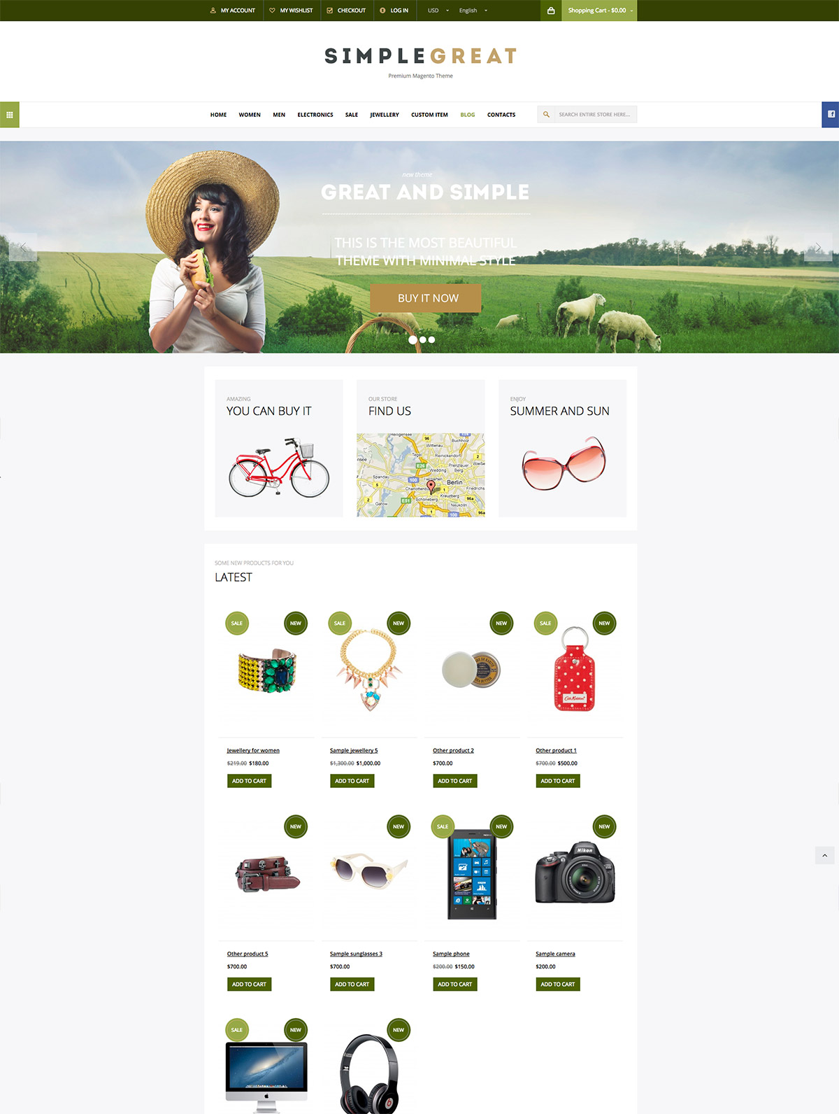 premium magento theme