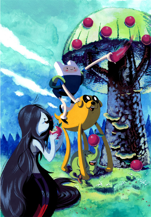 Adventure Time Comic Cover