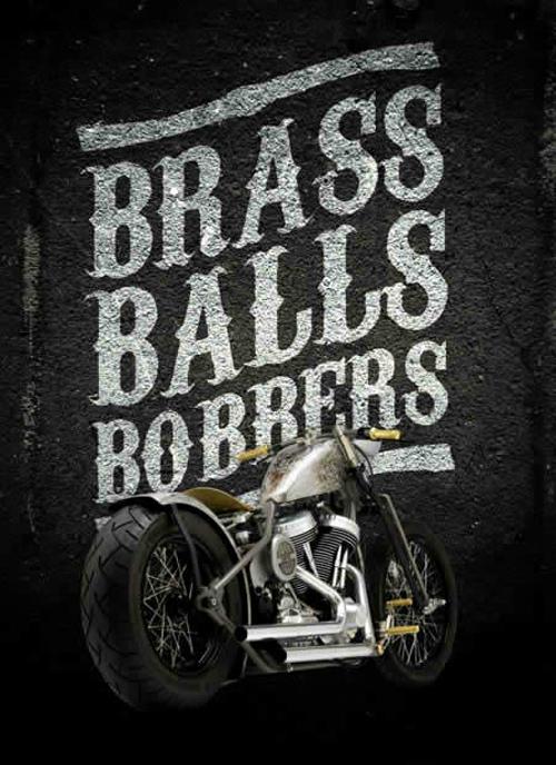 Create a Dark Vintage Style Motorcycle Poster Design