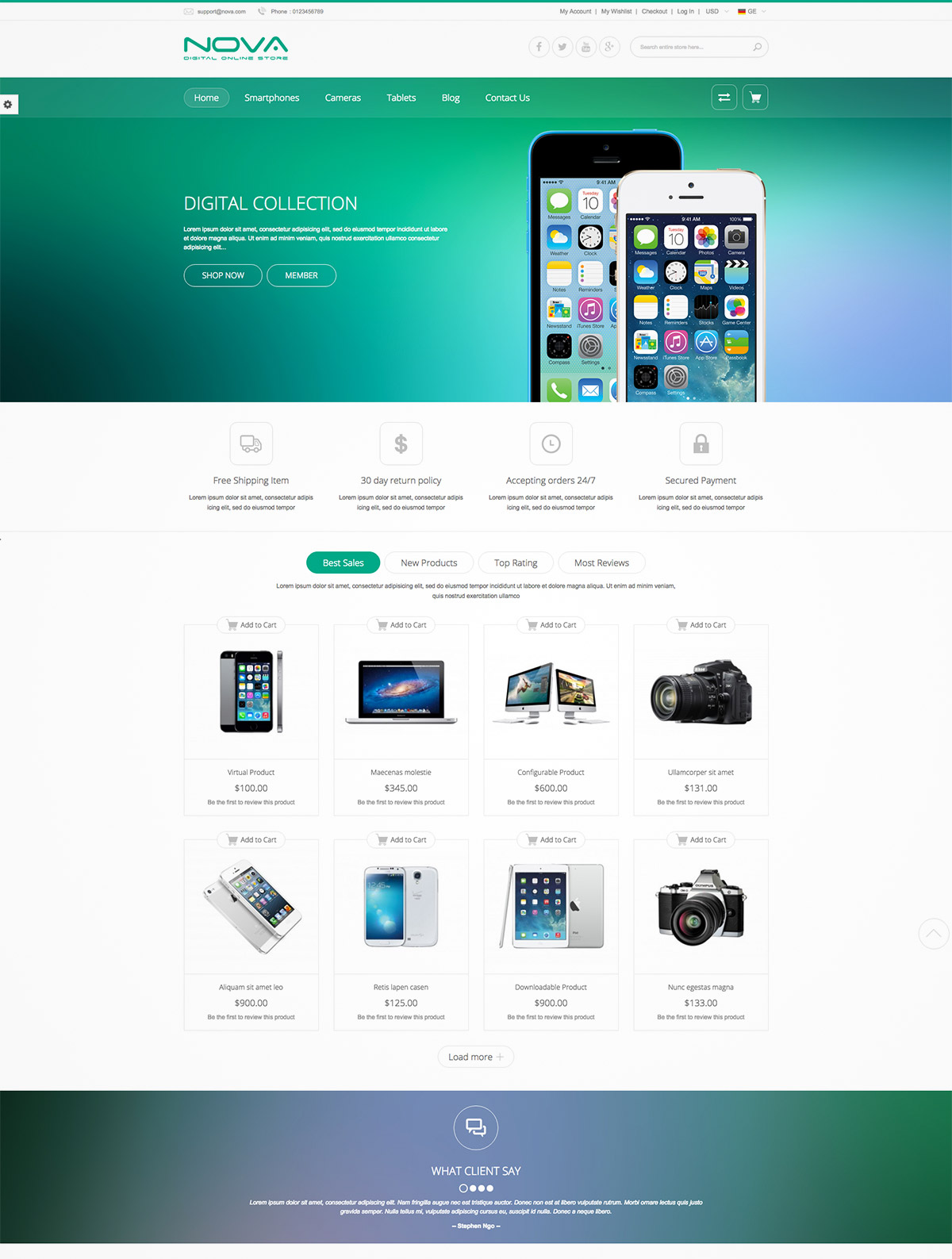 Multipurpose Magento Theme