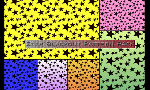 Star BlackOut Pattern