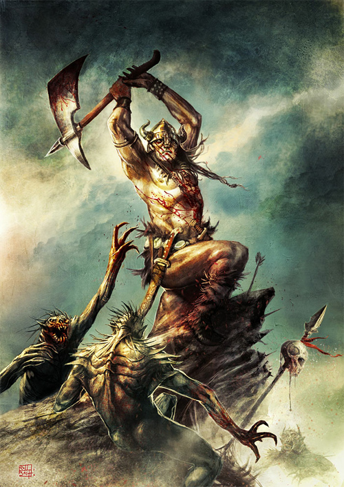 Conan for ImagineFX issue 61