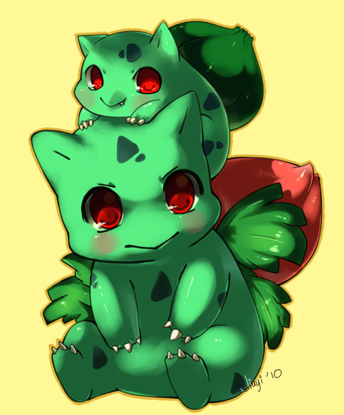 Bulbasaur and Ivysaur