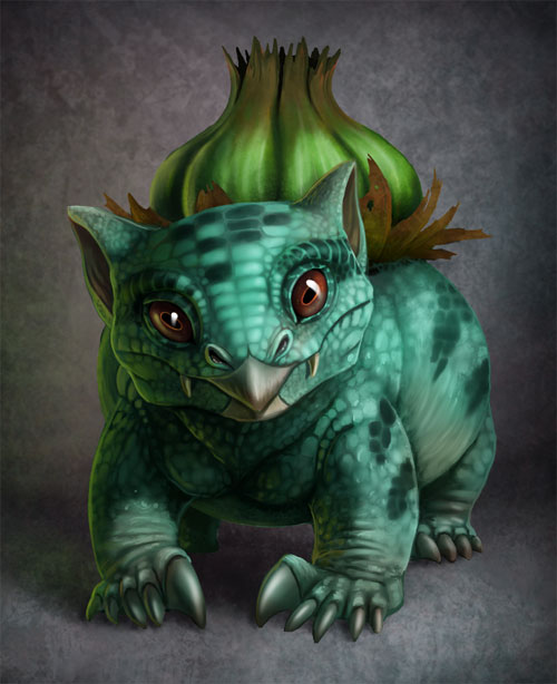 Realistic Bulbasaur