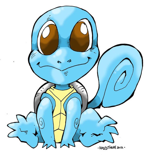 Cute Baby Squirtle