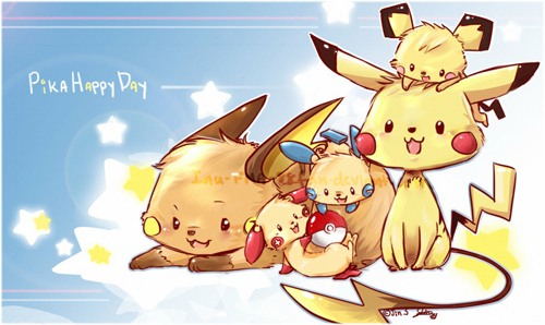 Pikachu's Play date