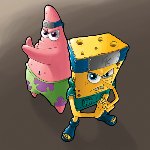 SPONGE BOB NINJA PANTS