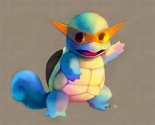 Squirtle Painting