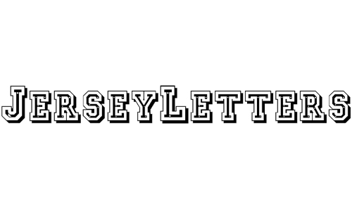JerseyLetters font