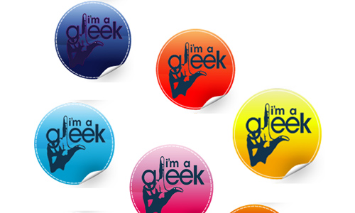 I'm A Gleek Sticker Pack