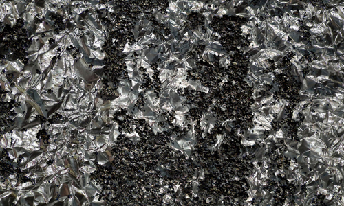 Torn Aluminum Foil