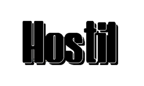 HostilShadow font