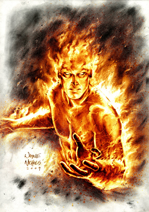 Human Torch Commission