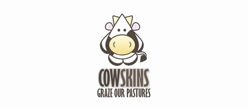 Cow Skins Logo and Mascot